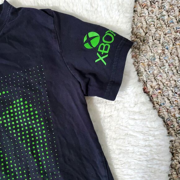 Lot Of 2 Youth T-Shirts Apple Rainbow Skull Crossbones X-Box Size 8/10 Medium - Picture 8 of 12